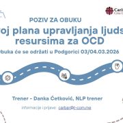 Poziv za obuku u okviru CORDIAL projekta